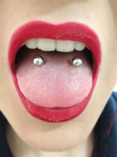 snake bite piercing tongue